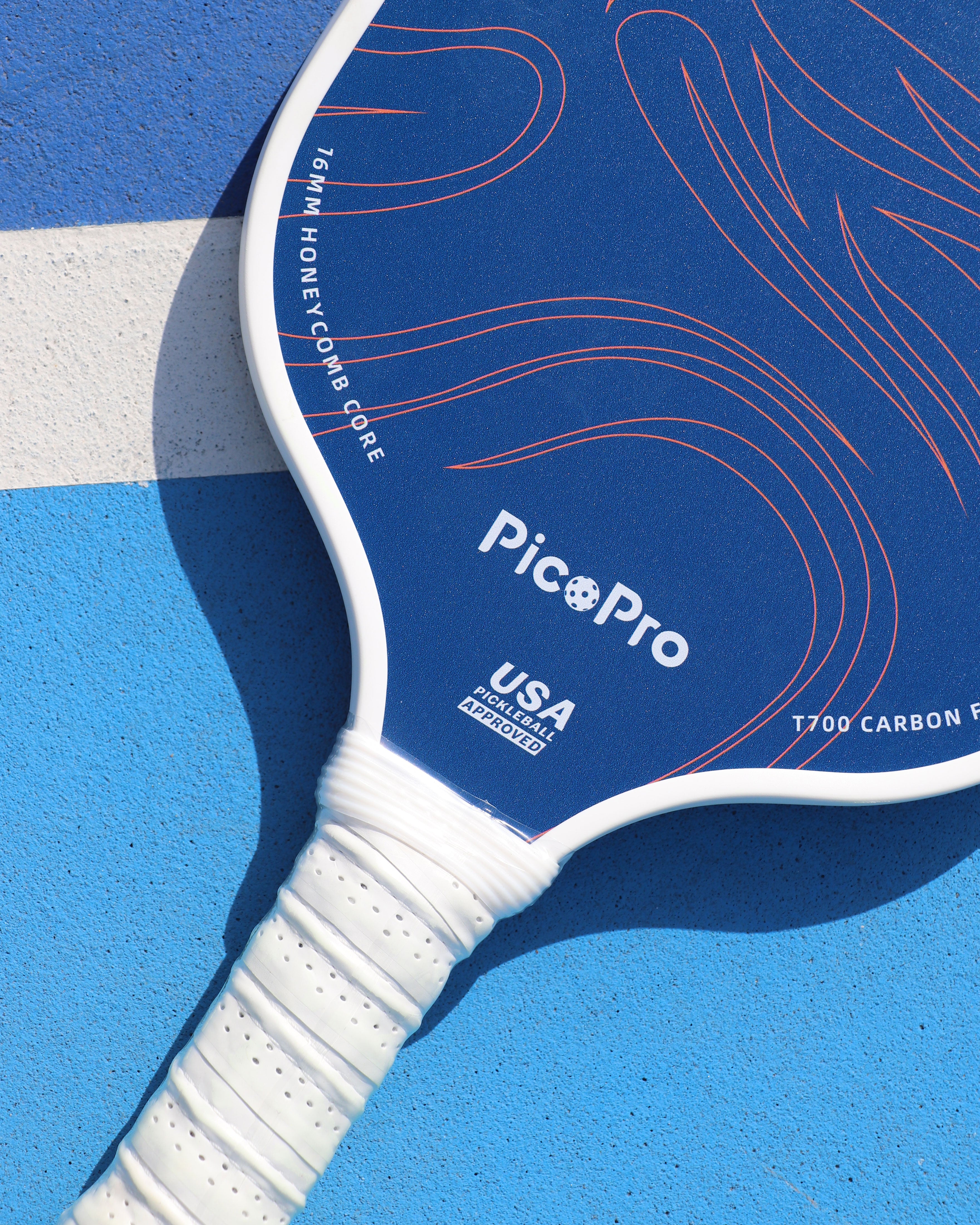 Picopro T700 Carbon Fiber 16mm Pickleball Paddle